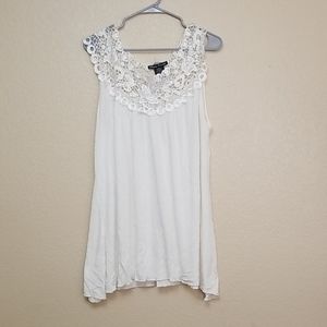 Flowy lace top